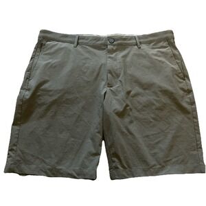 Tommy Bahama Chip Shot‎ Shorts Mens 40 Gray Performance Stretch Golf Flat Front